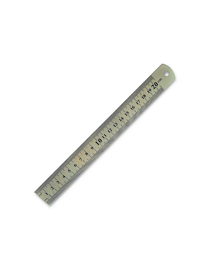 Rigla metal 20cm